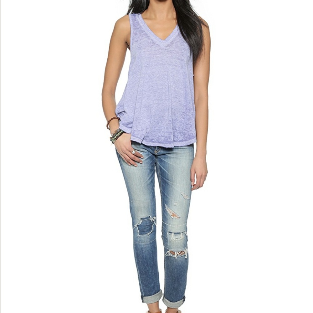 We The Free Breezy Tank in Peri